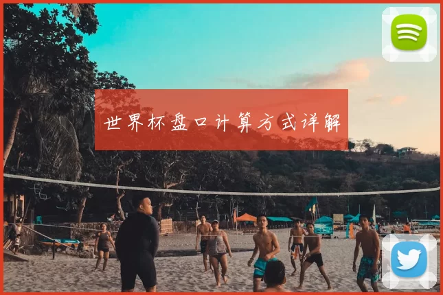 世界杯盘口计算方式详解