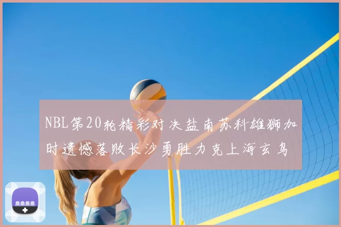 NBL第20轮精彩对决盐南苏科雄狮加时遗憾落败长沙勇胜力克上海玄鸟