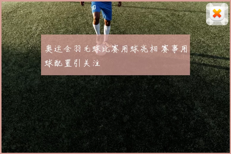 奥运会羽毛球比赛用球亮相 赛事用球配置引关注